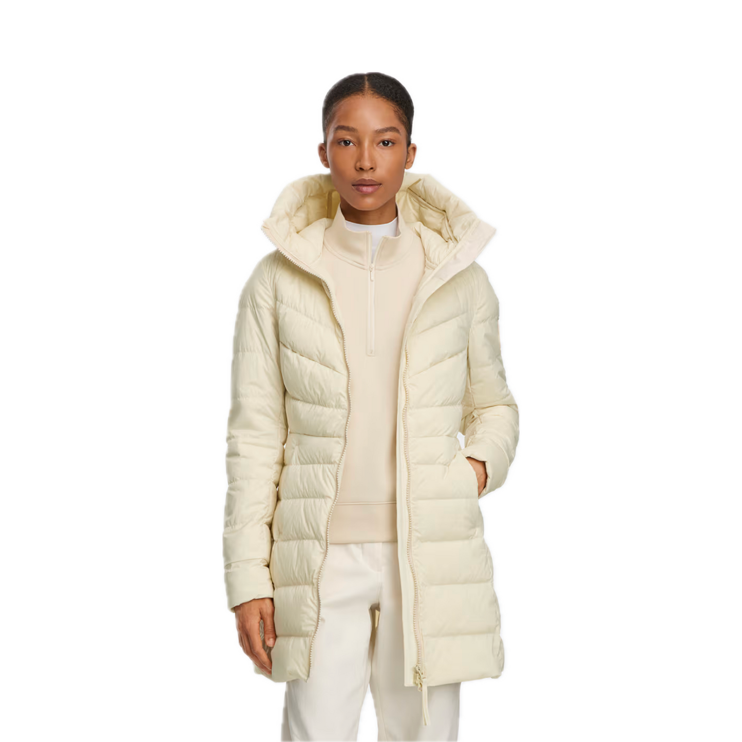 CANADA GOOSE CLAIR COAT TONAL LABEL WOMEN