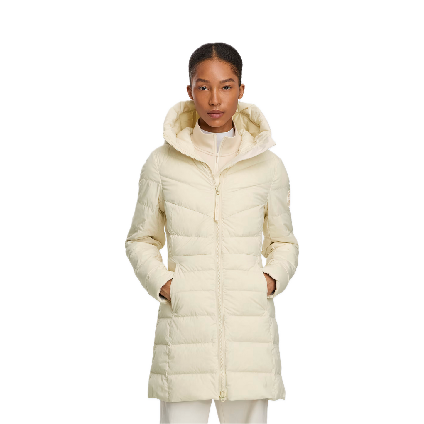 CANADA GOOSE CLAIR COAT TONAL LABEL WOMEN