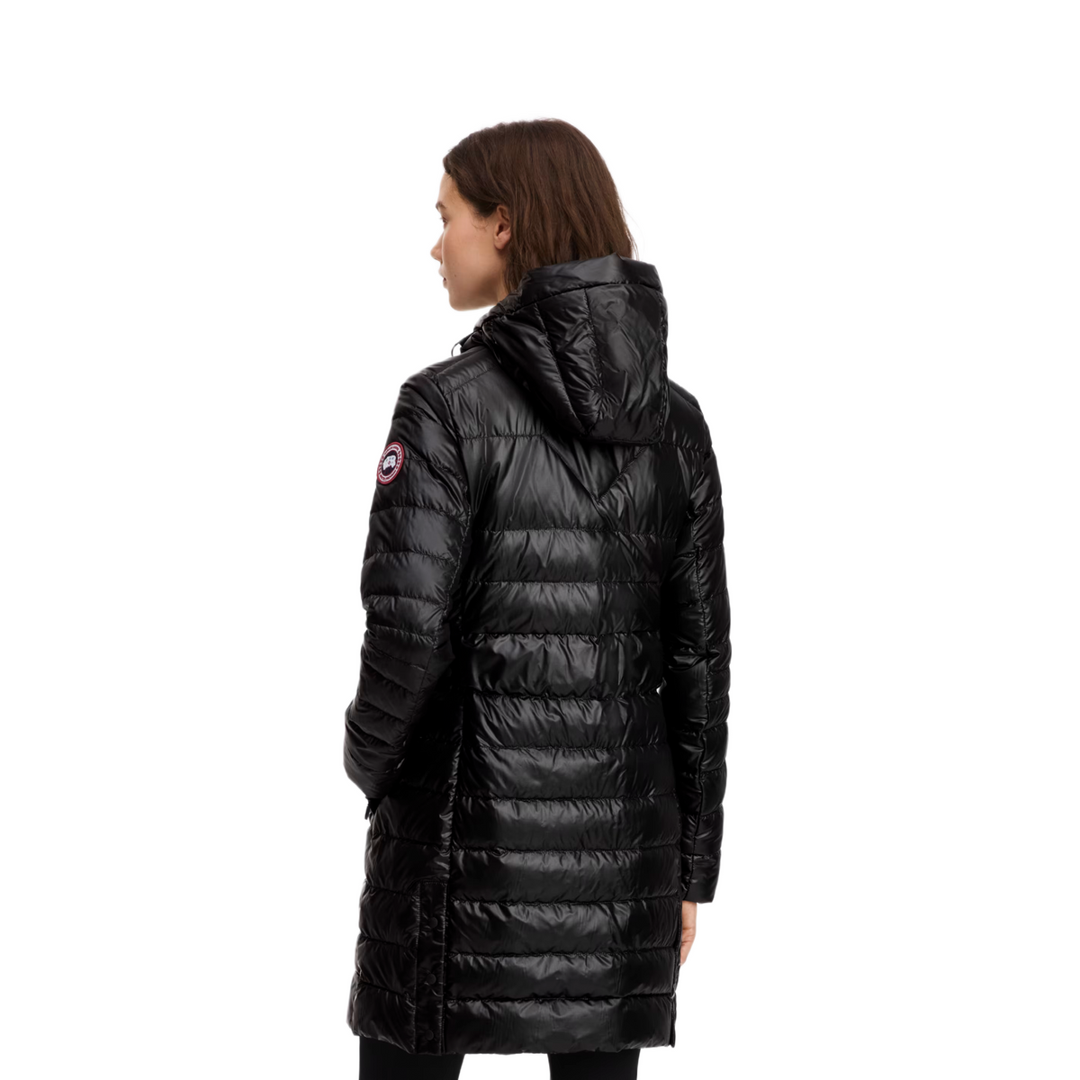 CANADA GOOSE CYPRESS HOODED JACKET RED LABEL WOMEN