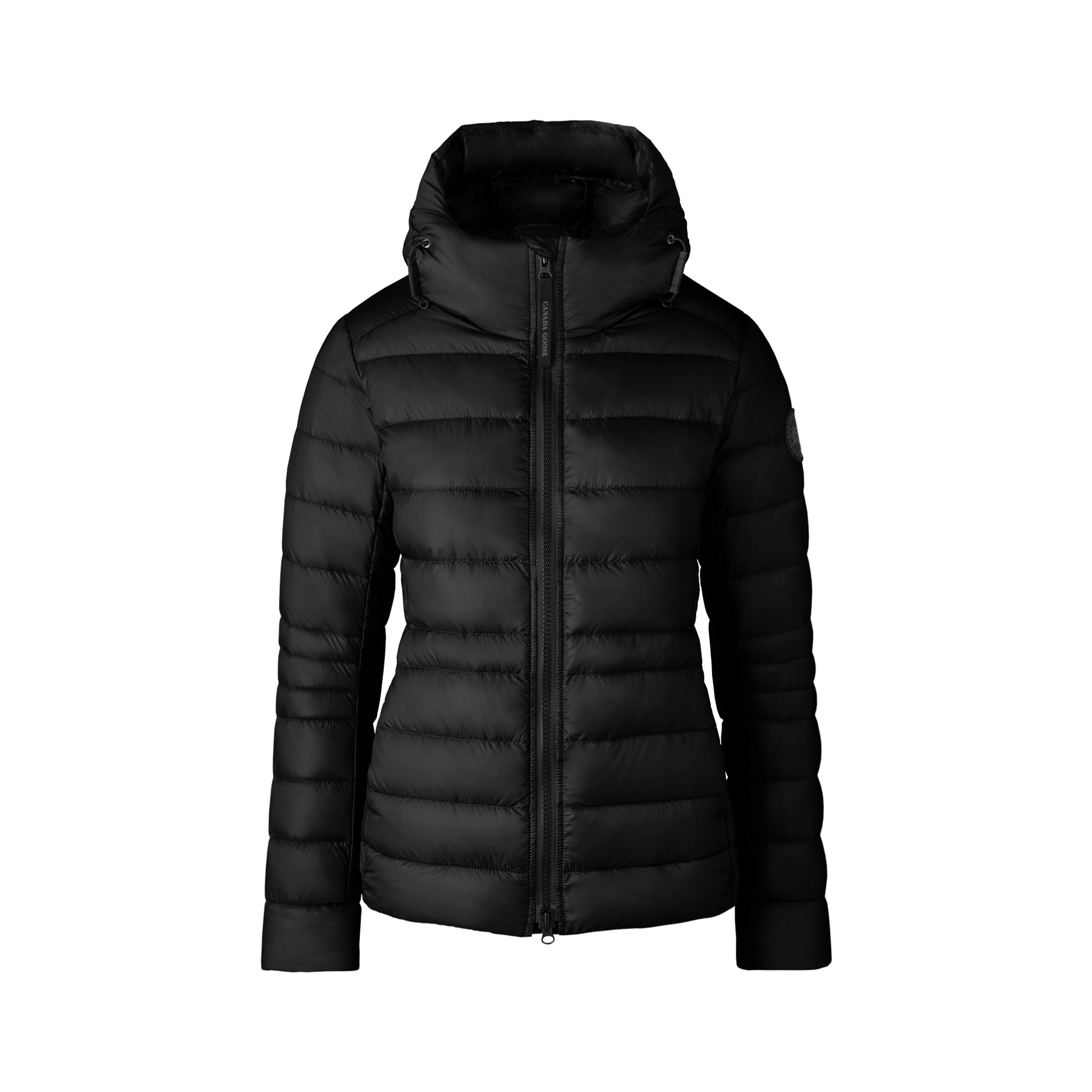Womens canada goose black label hot sale