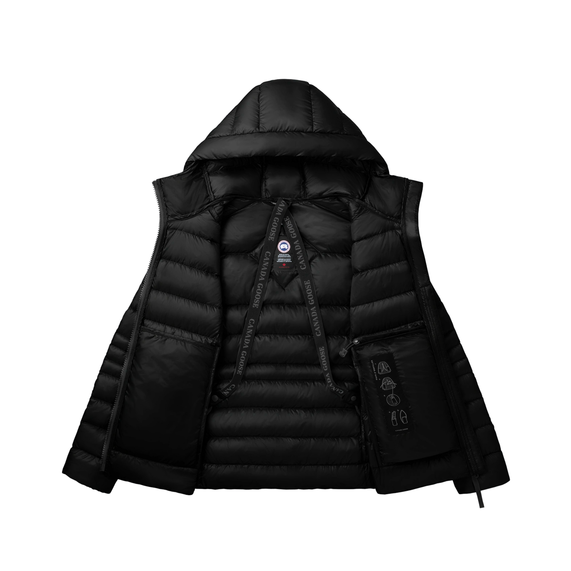 CANADA GOOSE CYPRESS HOODY WOMEN BLACK LABEL TREND BOSTON
