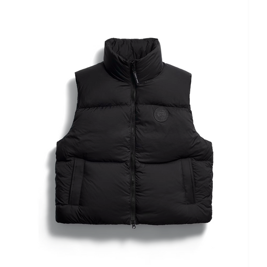 CANADA GOOSE FALLON PUFFER VEST TONAL LABEL WOMEN