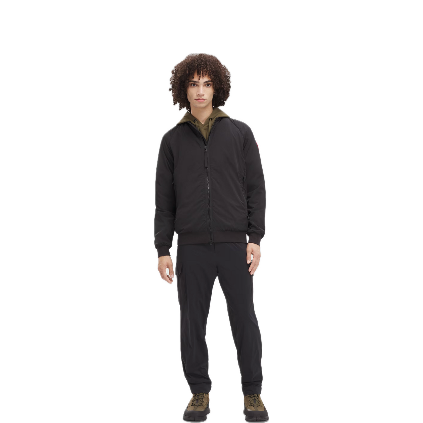 CANADA GOOSE FABER LIGHTWEIGHT BOMBER RED LABEL MEN