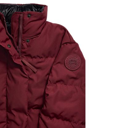 CANADA GOOSE GRANDVIEW CROPPED TONAL LABEL WOMEN