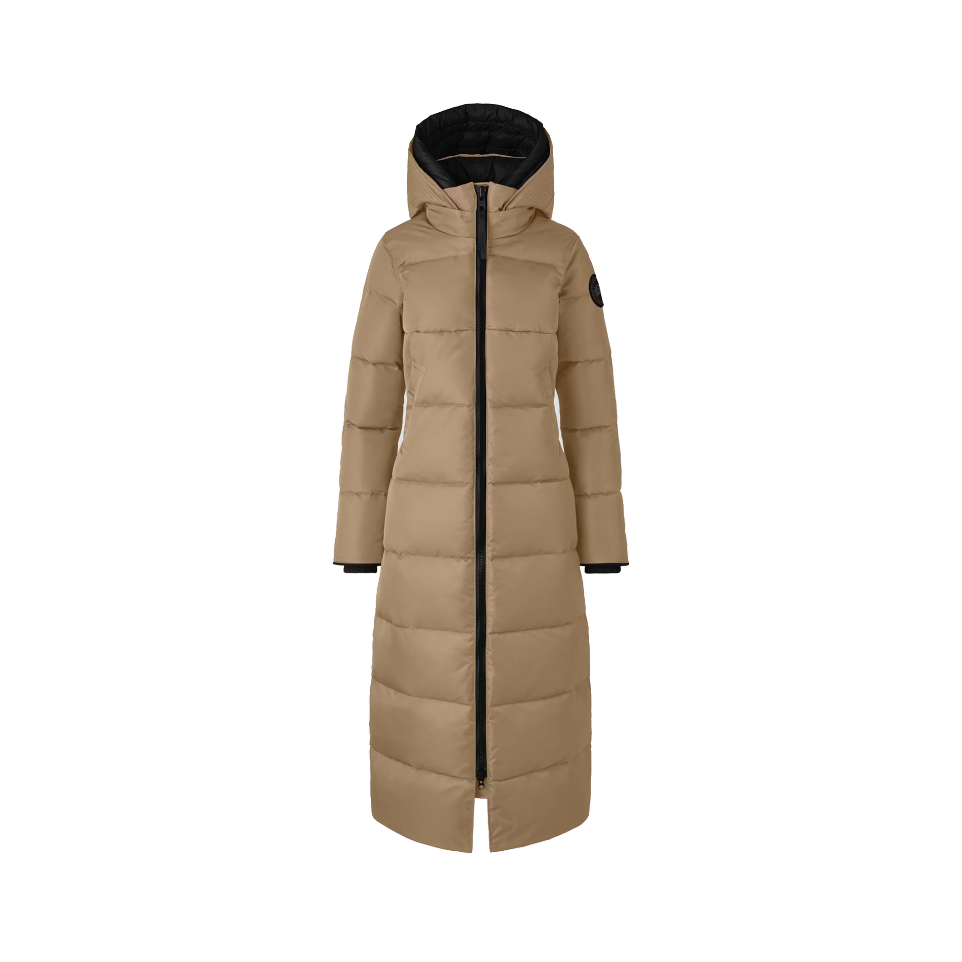 CANADA GOOSE MYSTIQUE PARKA PERFORMANCE SATIN BLACK LABEL WOMEN - DESERT  SAND / XS