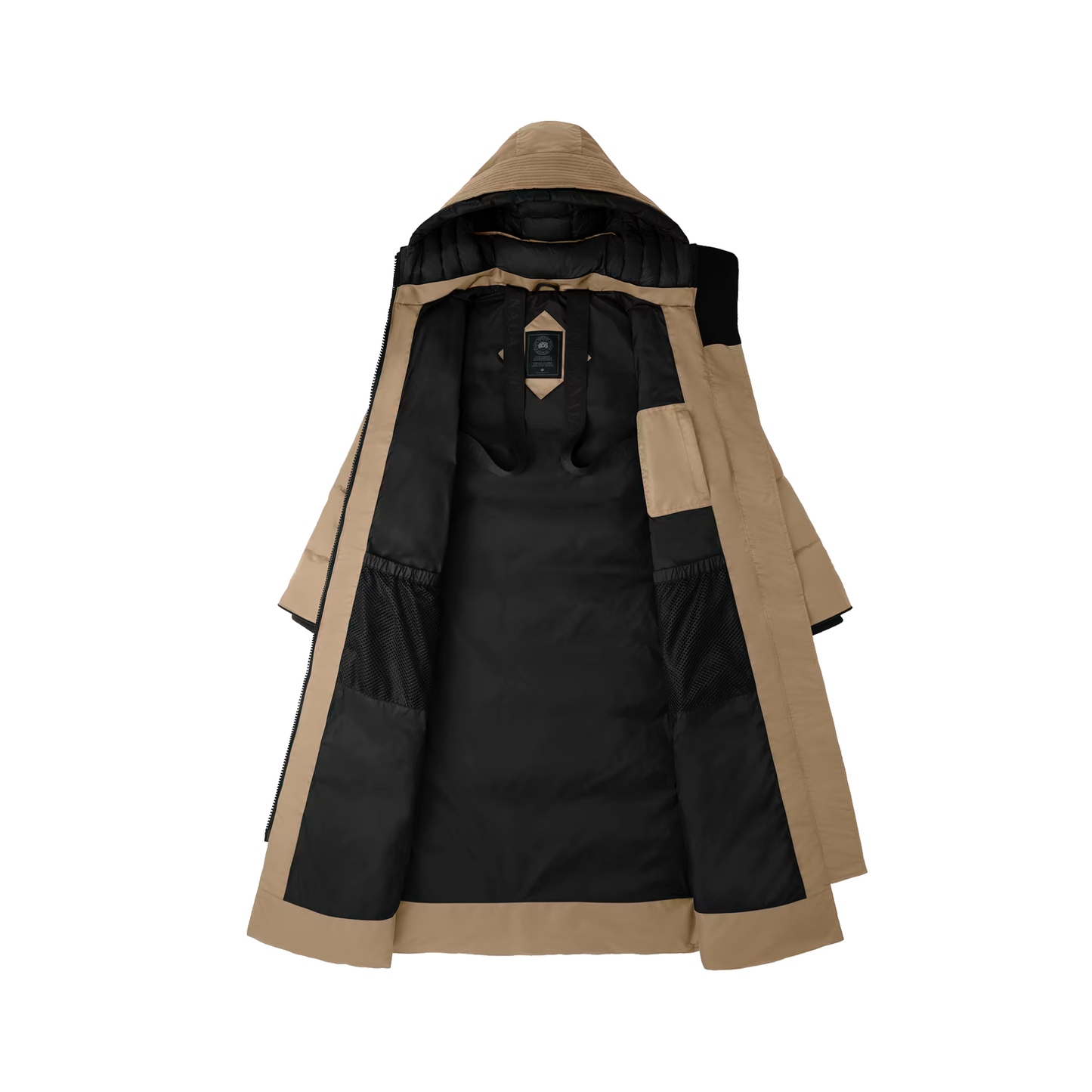 CANADA GOOSE MYSTIQUE PARKA PERFORMANCE SATIN BLACK LABEL WOMEN