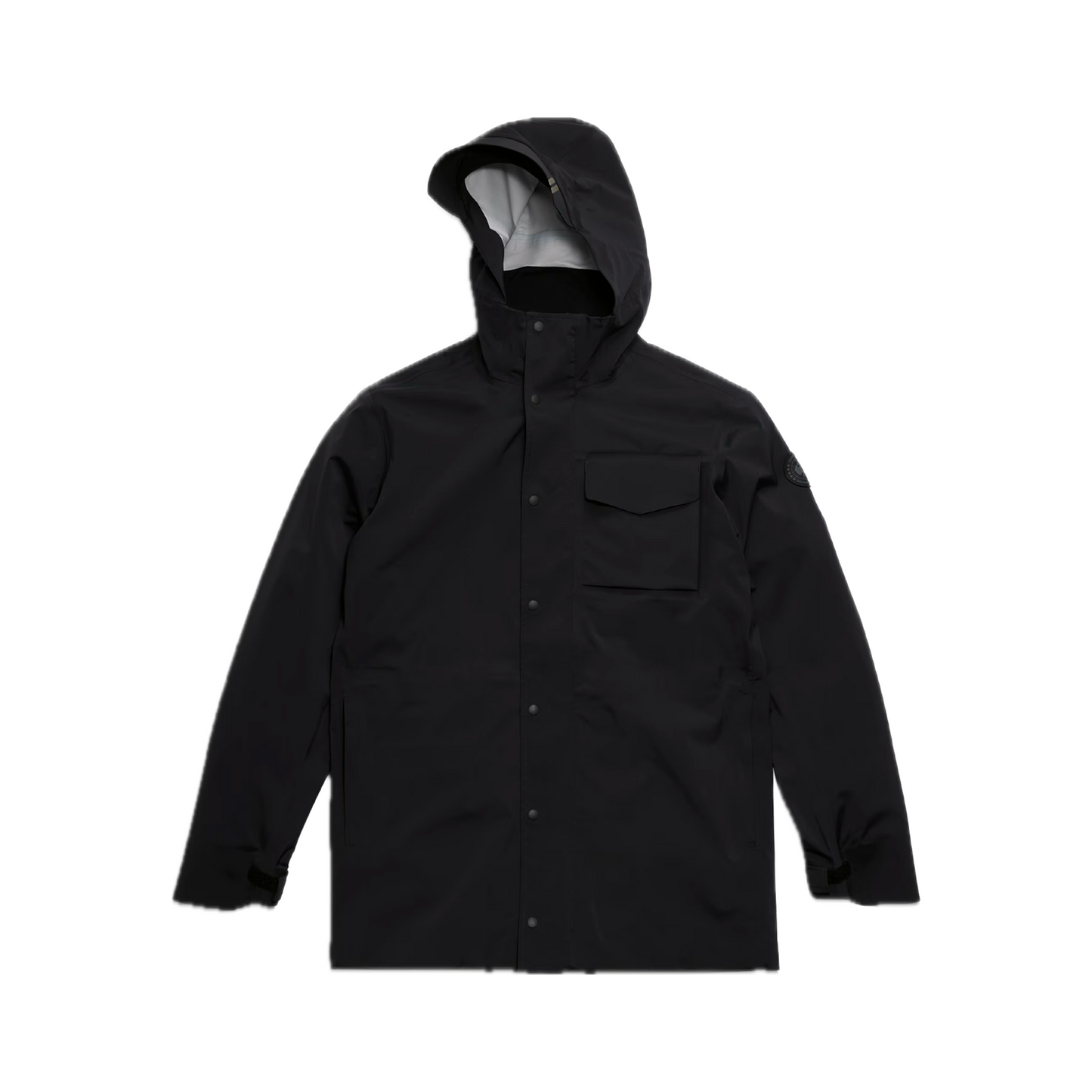 CANADA GOOSE NANAIMO RAIN JACKET BLACK LABEL MEN