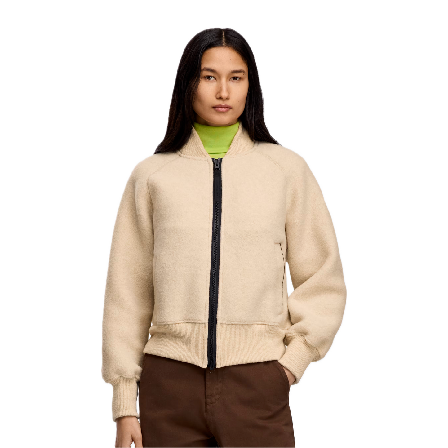 CANADA GOOSE SIERRA FLEECE BOMBER BLACK LABEL WOMEN