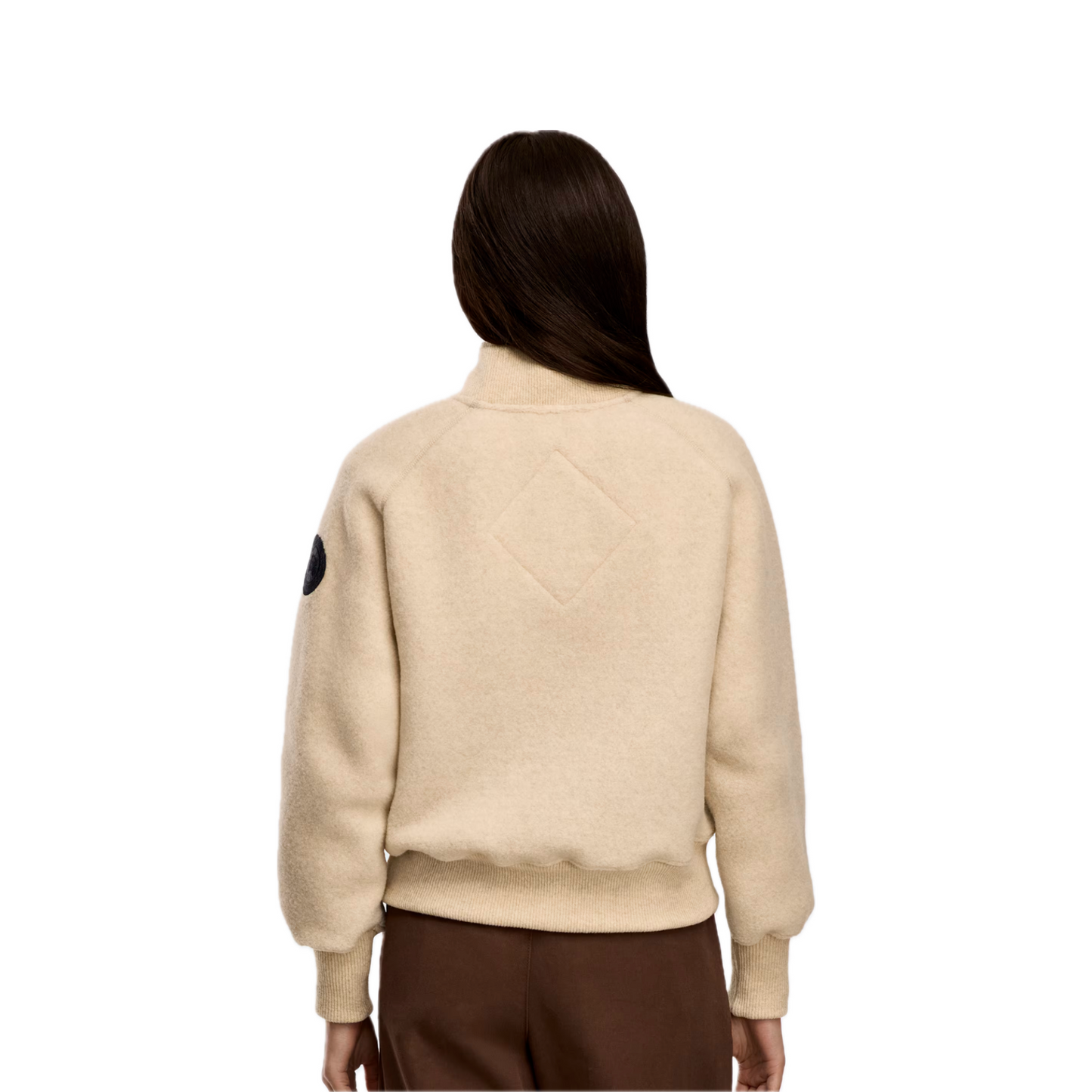 CANADA GOOSE SIERRA FLEECE BOMBER BLACK LABEL WOMEN