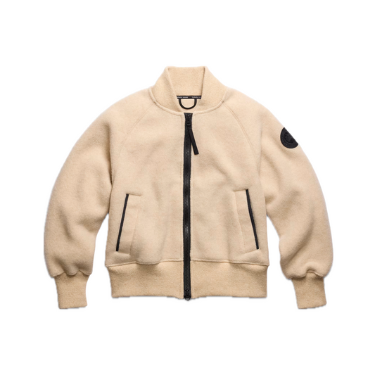 CANADA GOOSE SIERRA FLEECE BOMBER BLACK LABEL WOMEN