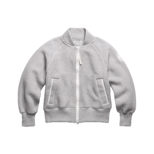CANADA GOOSE SIERRA FLEECE BOMBER WHITE LABEL WOMEN