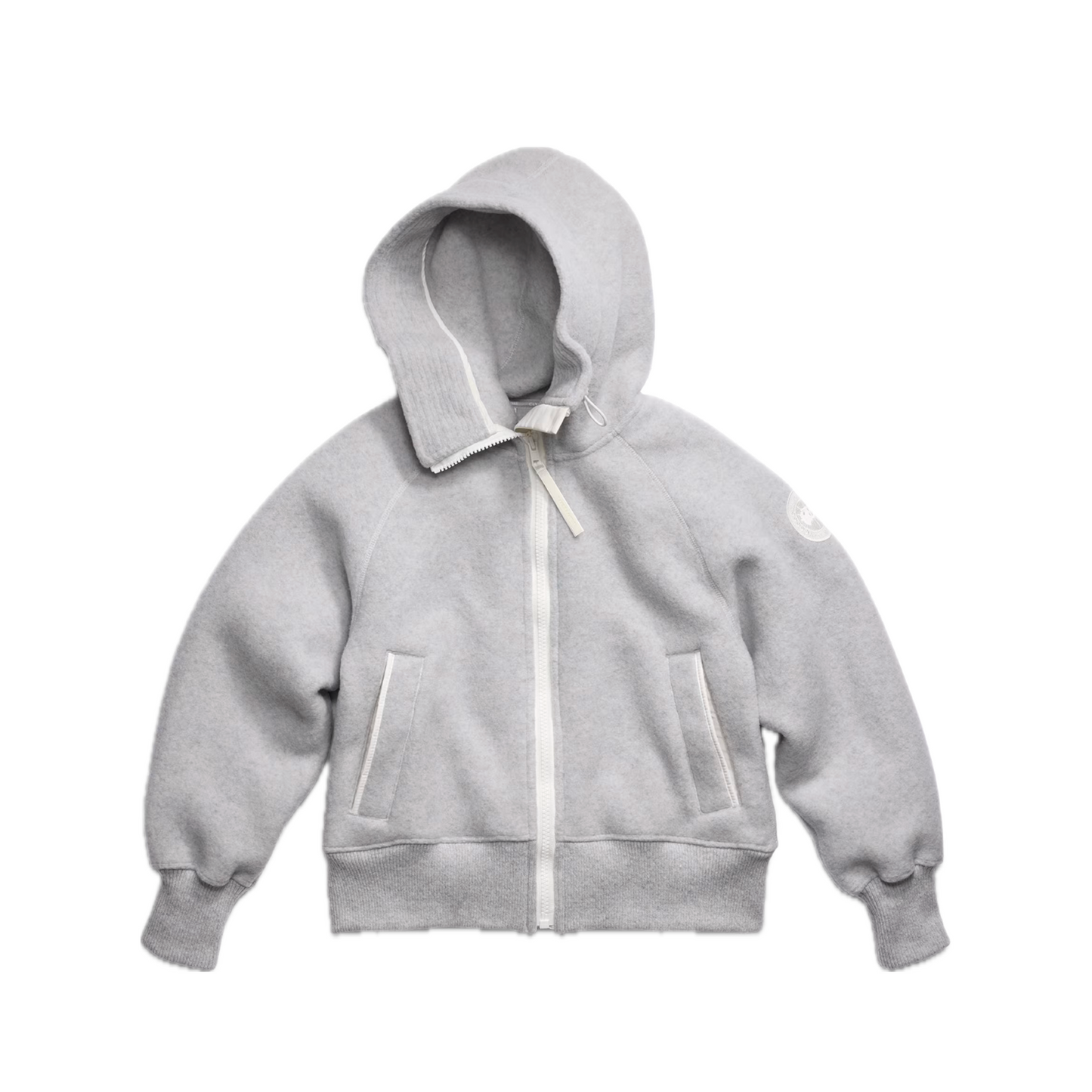 CANADA GOOSE CHILLIWACK BOMBER KIND FLEECE WHITE LABEL WOMEN