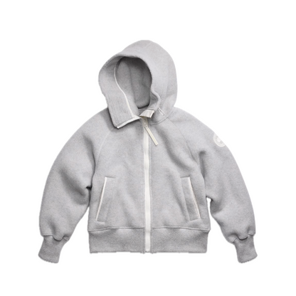 CANADA GOOSE CHILLIWACK BOMBER KIND FLEECE WHITE LABEL WOMEN