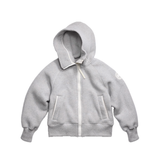 CANADA GOOSE CHILLIWACK BOMBER KIND FLEECE WHITE LABEL WOMEN