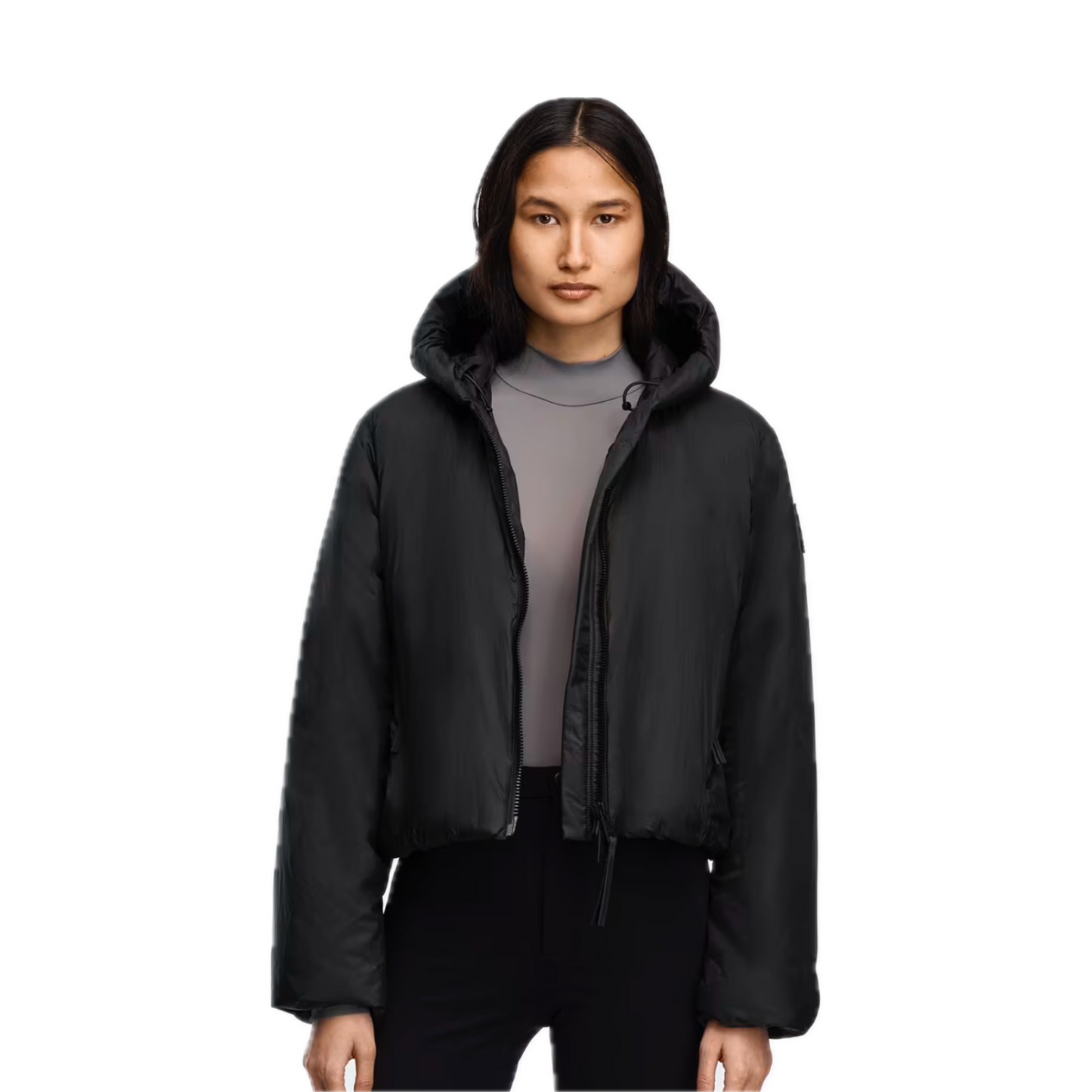 CANADA GOOSE ELBA JACKET TONAL LABEL WOMEN