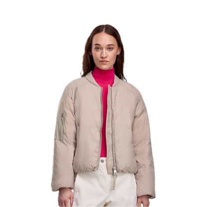 CANADA GOOSE ELBA BOMBER TONAL LABEL WOMEN