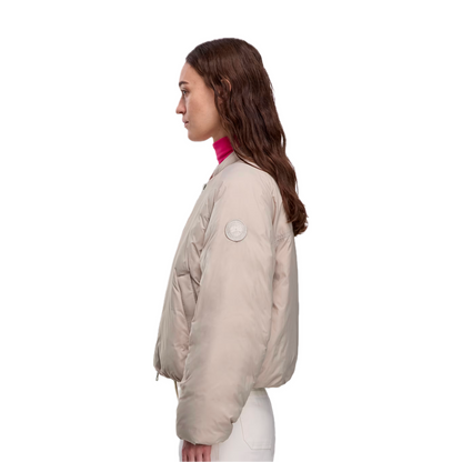 CANADA GOOSE ELBA BOMBER TONAL LABEL WOMEN