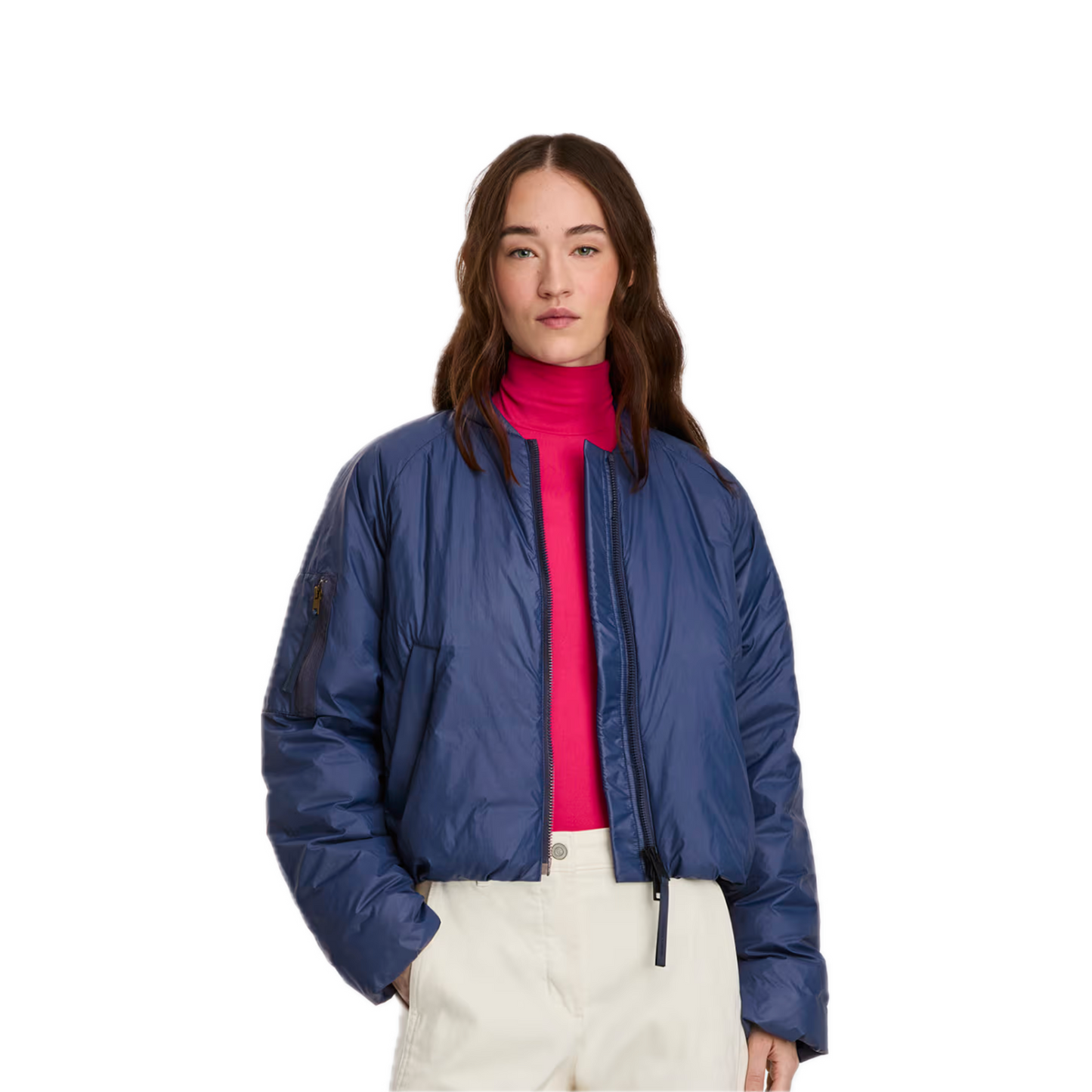CANADA GOOSE ELBA BOMBER TONAL LABEL WOMEN