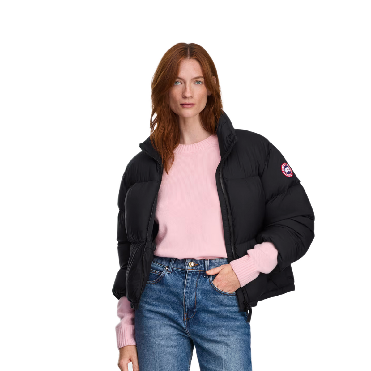 CANADA GOOSE FALLON PUFFER JACKET TONAL LABEL WOMEN