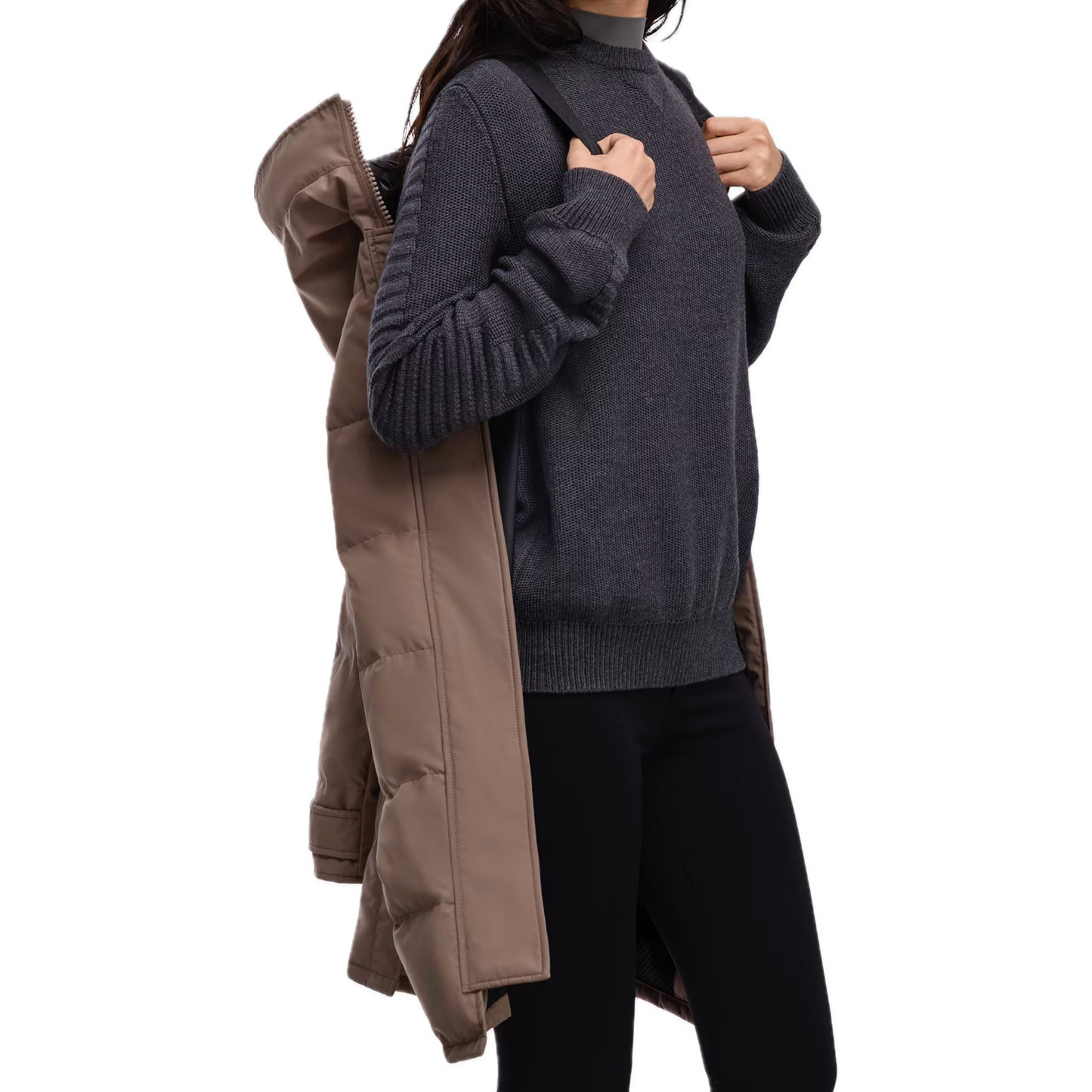 CANADA GOOSE SHELBURNE PARKA TONAL LABEL WOMEN
