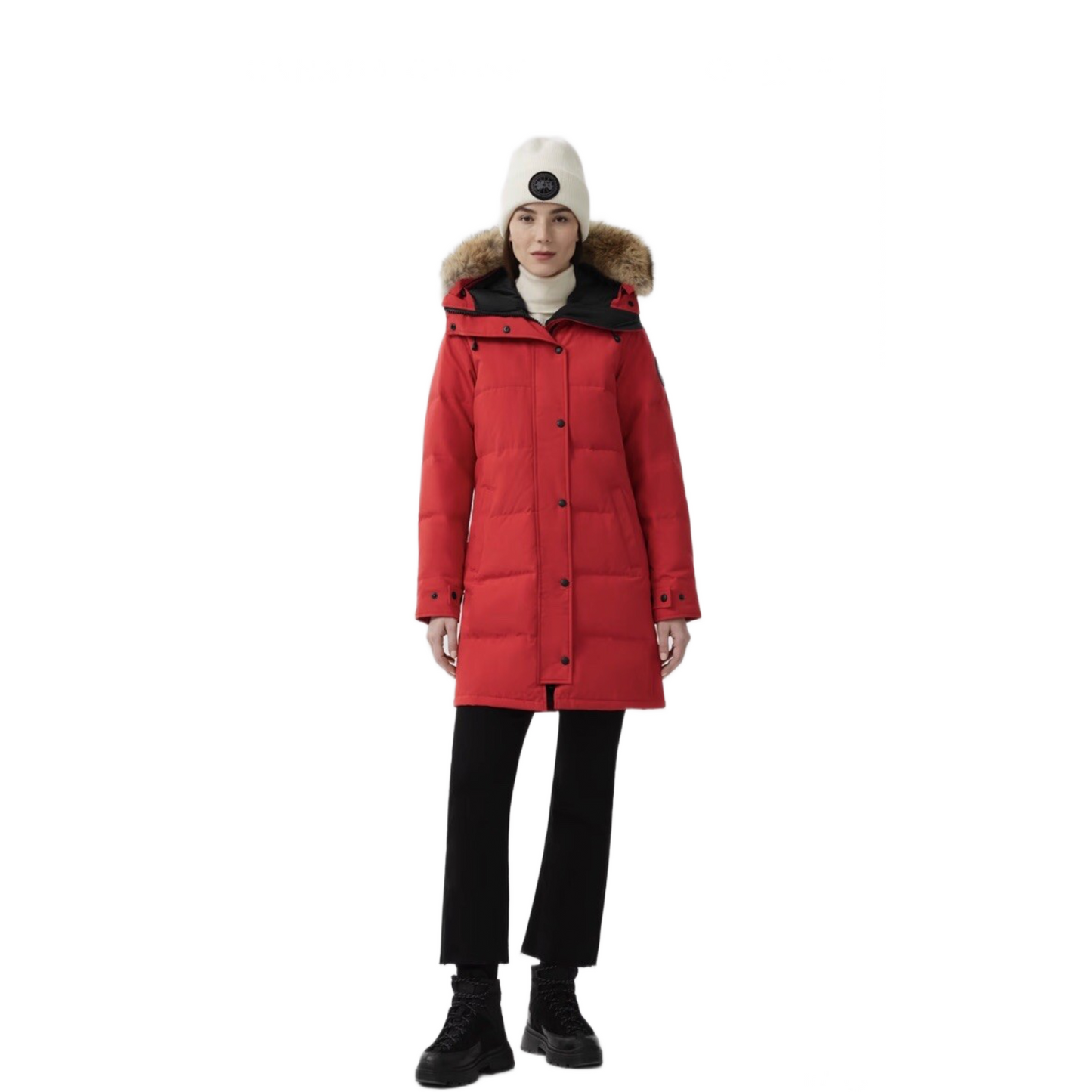 ￼CANADA GOOSE SHELBURNE HERITAGE PARKA RED LABEL WOMEN