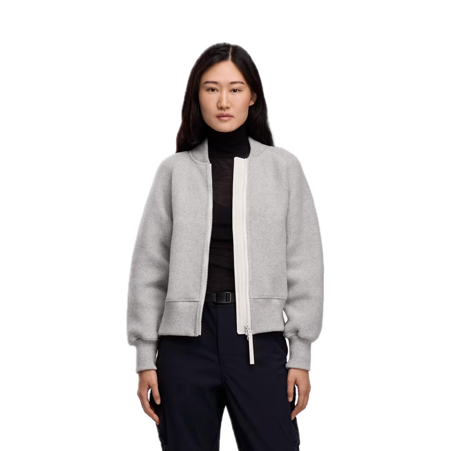 CANADA GOOSE SIERRA FLEECE BOMBER WHITE LABEL WOMEN