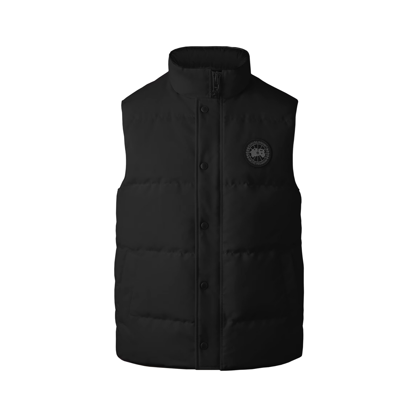 Canada goose vest black label on sale