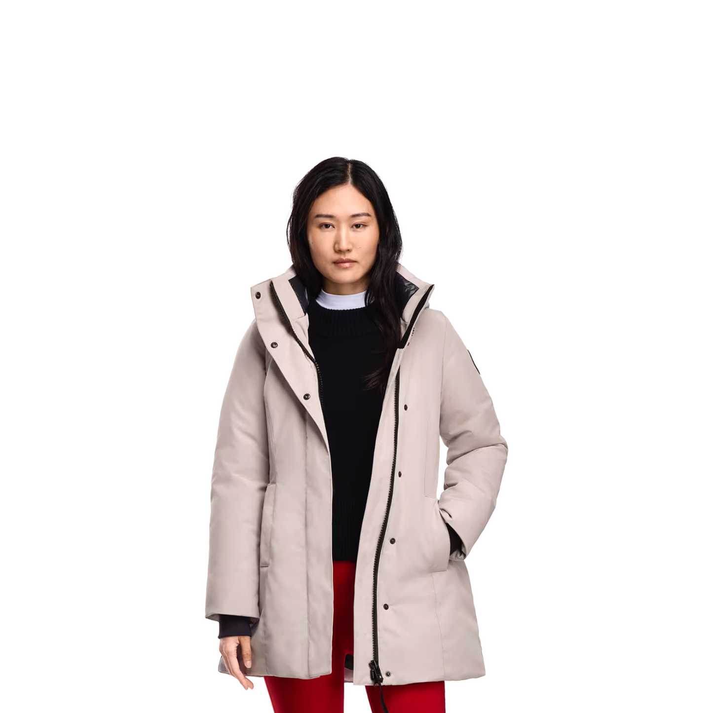 CANADA GOOSE LESLIE PARKA RED LABEL WOMEN