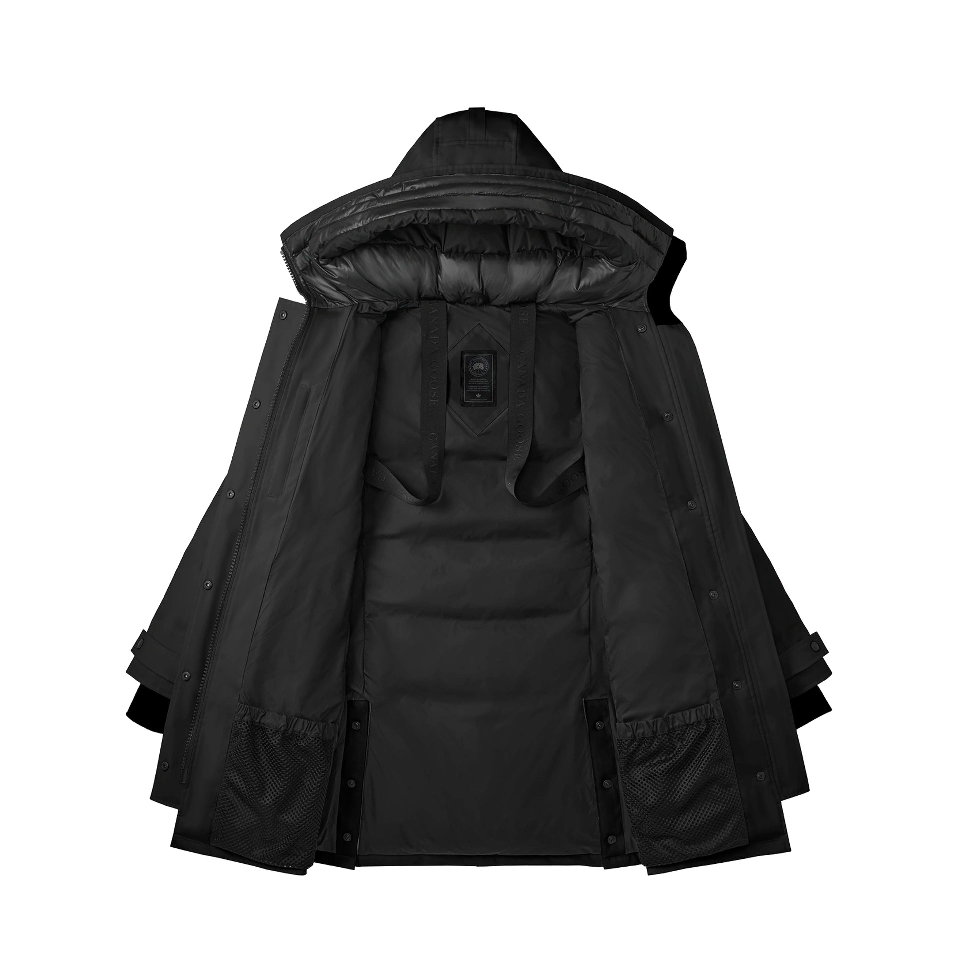 CANADA GOOSE SHELBURNE PARKA WOMEN BLACK LABEL TREND BOSTON