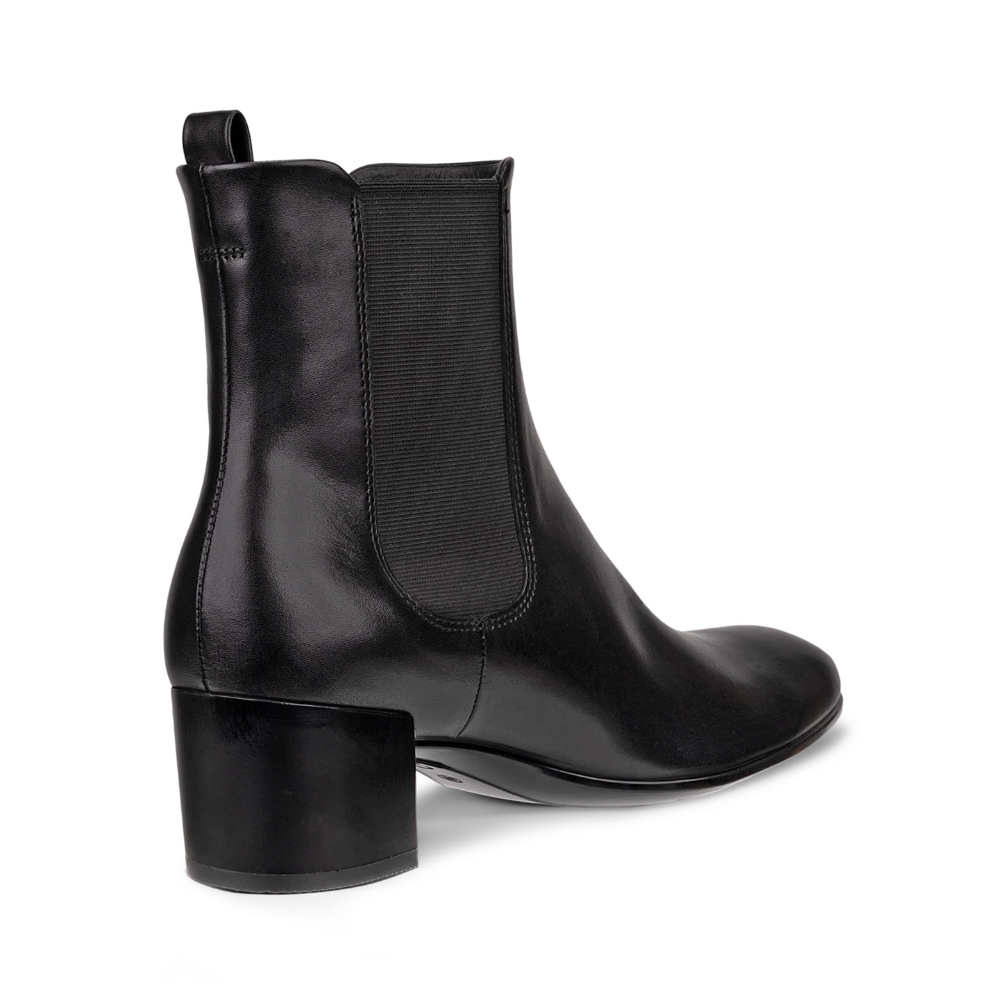 ECCO DRESS CLASSIC 35 LEATHER CHELSEA HEELED BOOT WOMEN