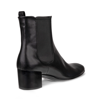 ECCO DRESS CLASSIC 35 LEATHER CHELSEA HEELED BOOT WOMEN
