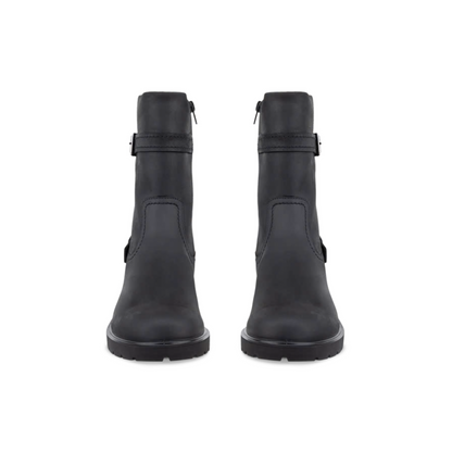 ECCO METROPOLE VIENNA OILED-NUBUCK BIKER BOOT WOMEN