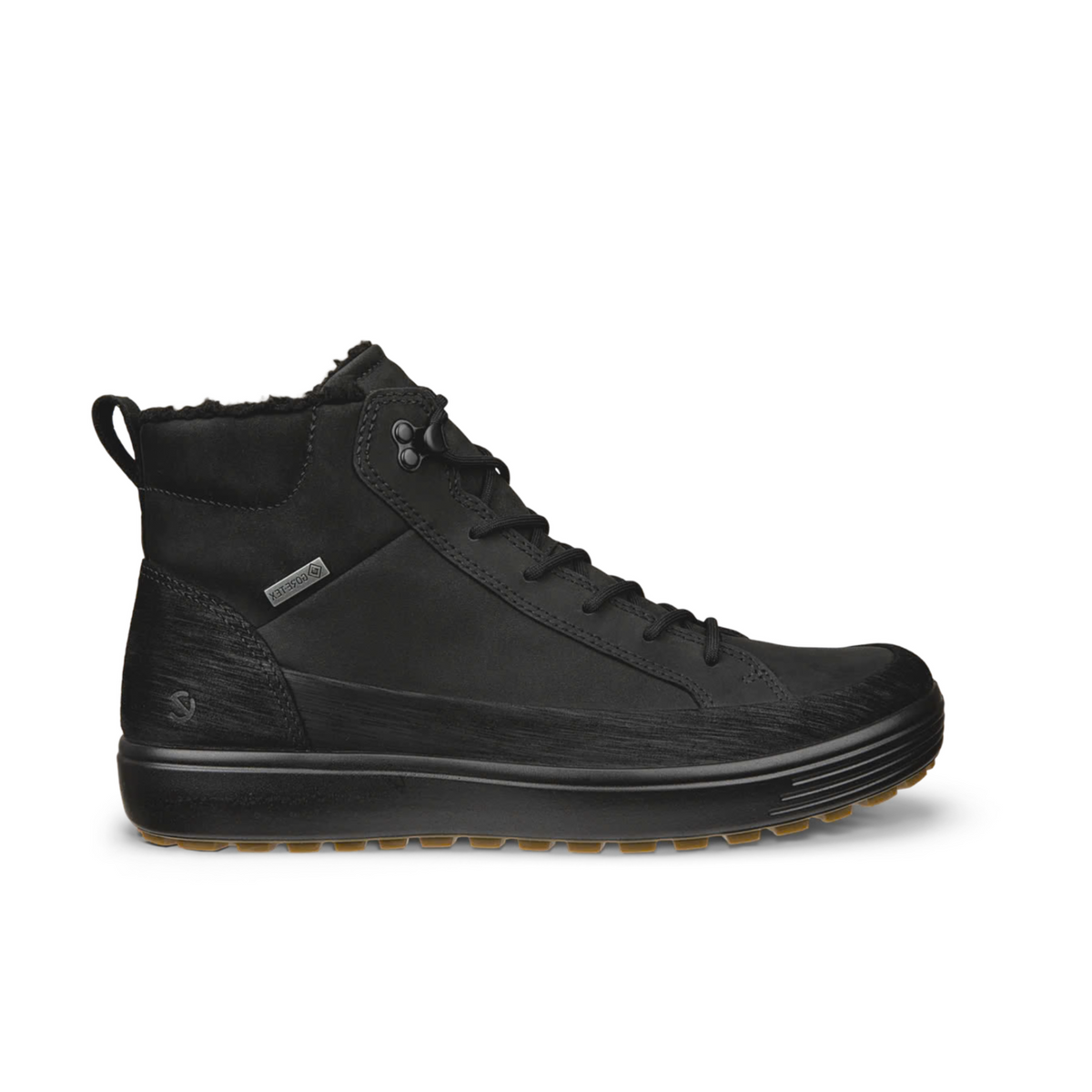 ECCO SOFT 7 TRED LEATHER GORE-TEX HIGH-TOP BOOT MEN