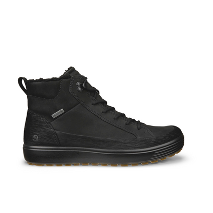 ECCO SOFT 7 TRED LEATHER GORE-TEX HIGH-TOP BOOT MEN
