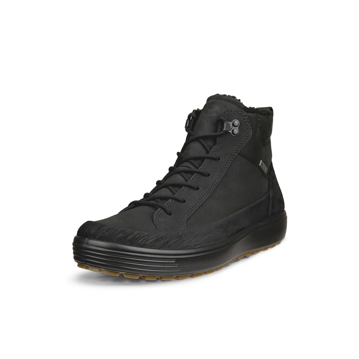 ECCO SOFT 7 TRED LEATHER GORE-TEX HIGH-TOP BOOT MEN