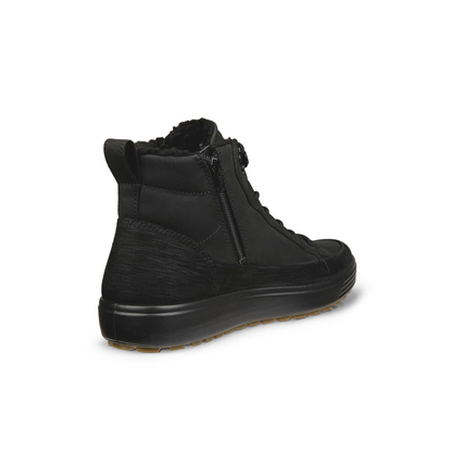 ECCO SOFT 7 TRED LEATHER GORE-TEX HIGH-TOP BOOT MEN