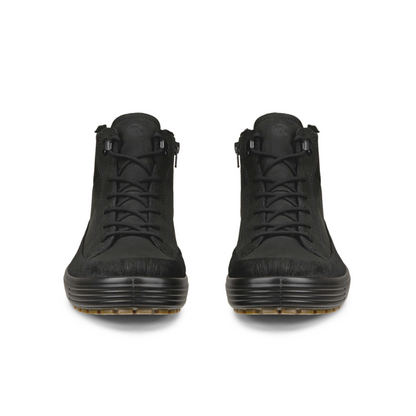 ECCO SOFT 7 TRED LEATHER GORE-TEX HIGH-TOP BOOT MEN