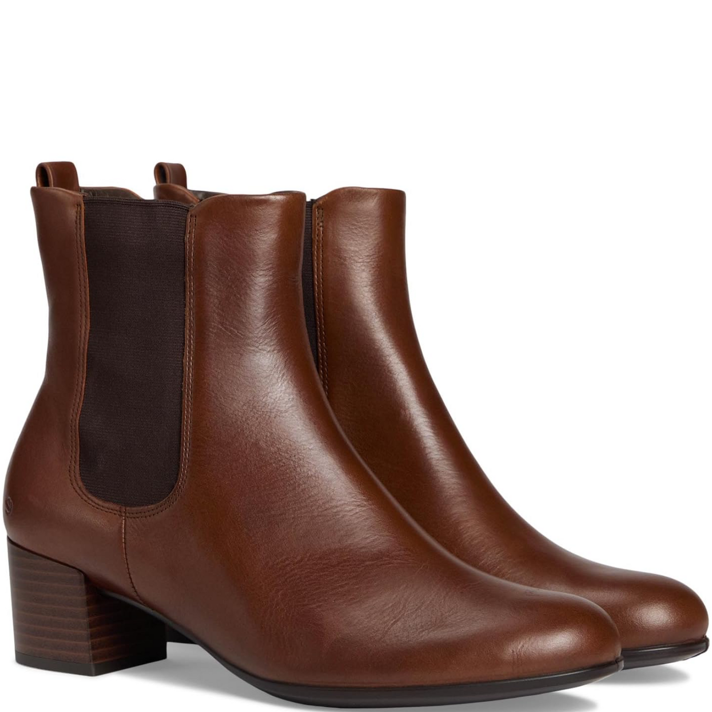 ECCO DRESS CLASSIC 35 LEATHER CHELSEA HEELED BOOT WOMEN