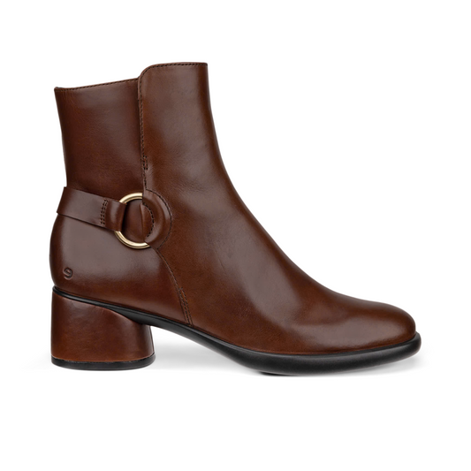 ECCO SCULPTED LX 35 LEATHER ANKLE BOOT WOMEN