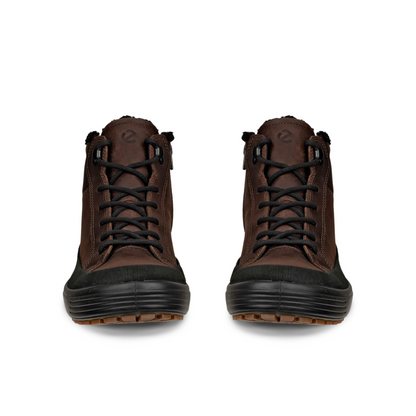 ECCO SOFT 7 TRED LEATHER GORE-TEX HIGH-TOP BOOT MEN