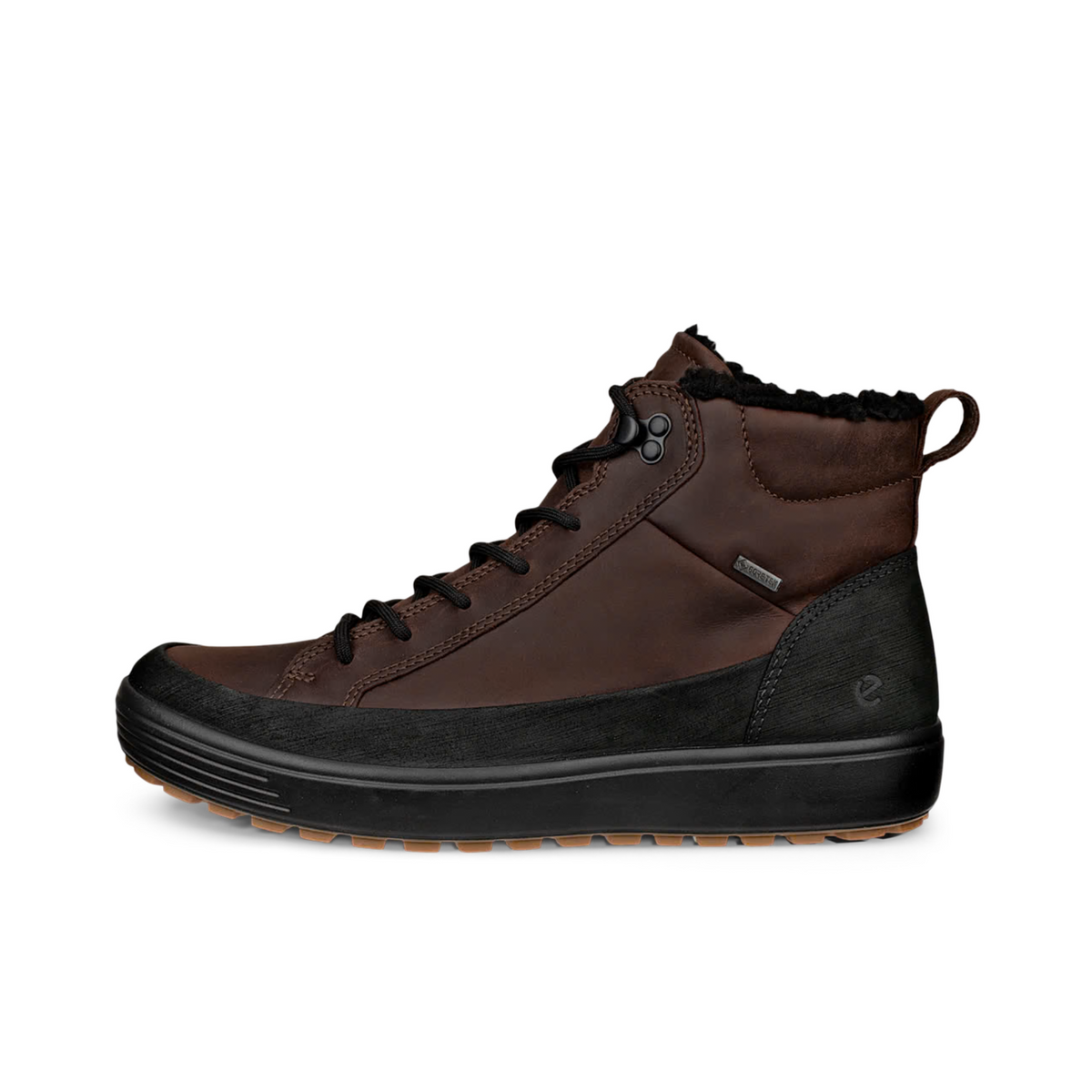 ECCO SOFT 7 TRED LEATHER GORE-TEX HIGH-TOP BOOT MEN