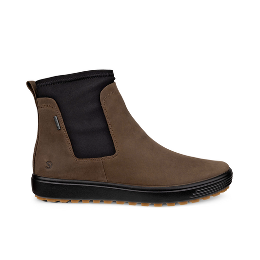 ECCO SOFT 7 TRED NUBUCK GORE-TEX CHELSEA BOOT WOMEN