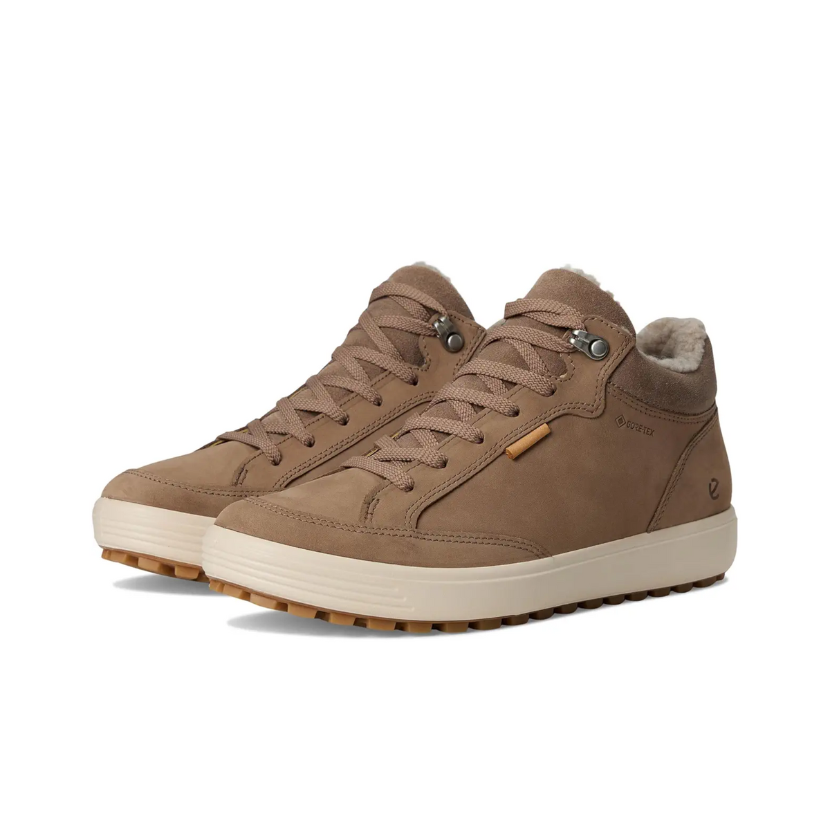 ECCO SOFT 7 TRED NUBUCK GORE-TEX MID-CUT LACE BOOT WOMEN