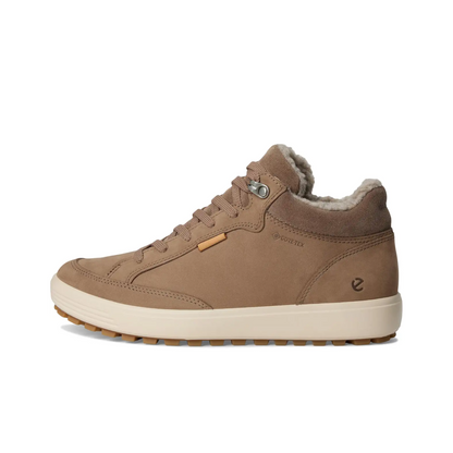 ECCO SOFT 7 TRED NUBUCK GORE-TEX MID-CUT LACE BOOT WOMEN