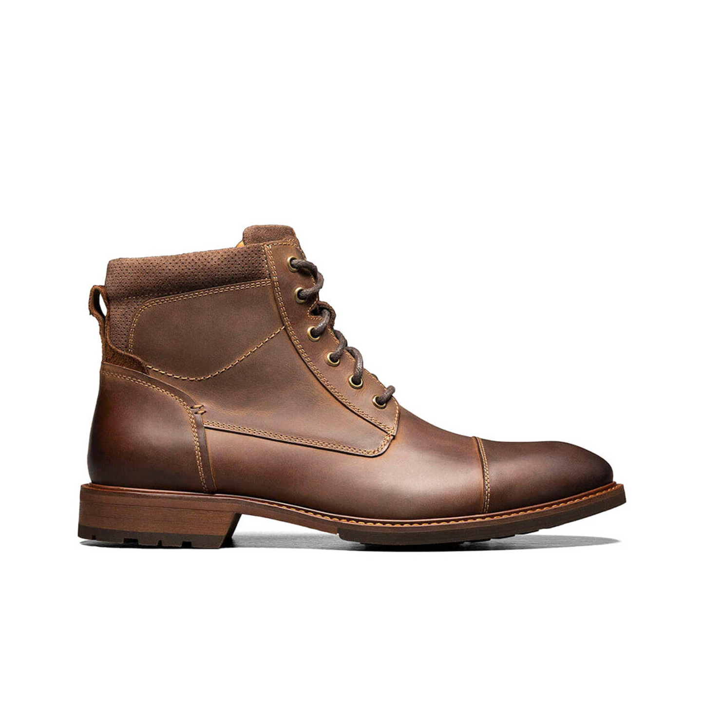 FLORSHEIM LODGE CAP TOE LACE BOOT MEN