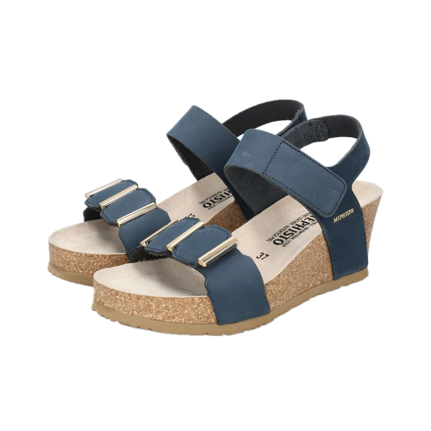 MEPHISTO LEONORE WEDGE SANDAL WOMEN