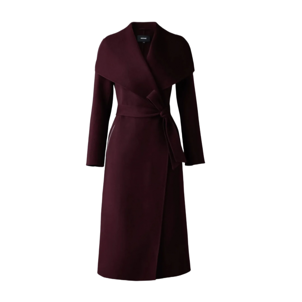 MACKAGE MAI WOOL WRAP COAT WOMEN