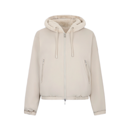 MOOSE KNUCKLES EATON REVERSIBLE BUNNY HOODIE WOMEN
