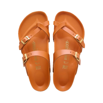 BIRKENSTOCK MAYARI NATURAL LEATHER INSOLE (REGULAR) WOMEN