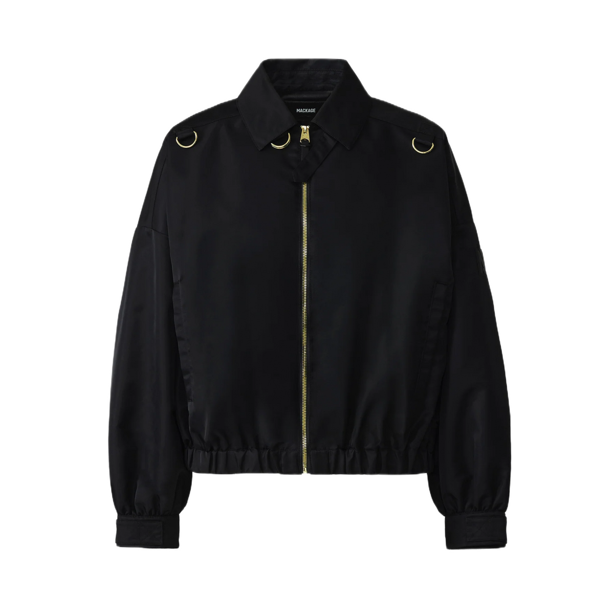 MACKAGE OLIVERA CROPPED BOMBER JACKET WOMEN